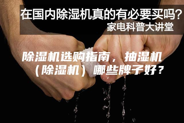 除湿机选购指南，抽湿机（除湿机）哪些牌子好？