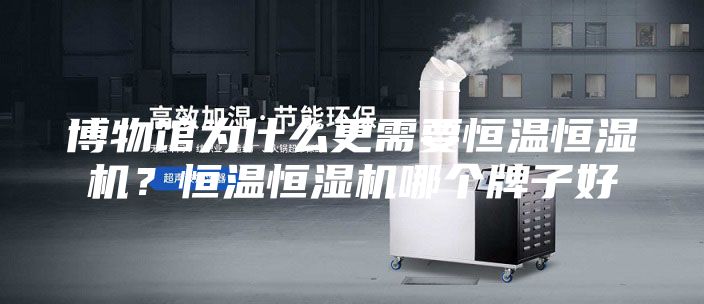 博物馆为什么更需要恒温恒湿机？恒温恒湿机哪个牌子好