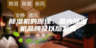 除湿机的原理、国内除湿机品牌及以后发展