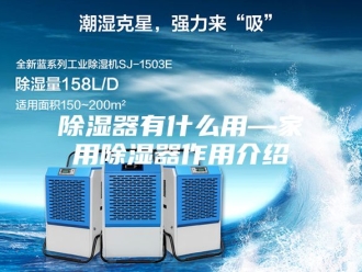 知识百科除湿器有什么用—家用除湿器作用介绍