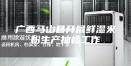 广西马山县开展鲜湿米粉生产抽检工作