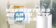 除湿机哪个牌子好,除湿机什么牌子好，除湿机品牌十大排名