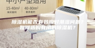 除湿机能否有效应对潮湿问题？如何选购有用的除湿机？