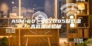 ASM-80  武汉双85超低温高低温试验箱
