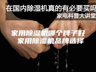 行业新闻家用除湿机哪个牌子好 家用除湿机品牌选择