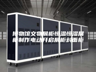 知识百科博物馆文物展柜恒温恒湿展柜制作电动开启展柜斜面柜