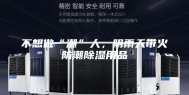 不想做“潮”人，阴雨天带火防潮除湿用品