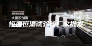 恒温恒湿试验箱厂家批发