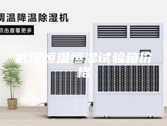 常见问题武汉恒温恒湿试验箱价格