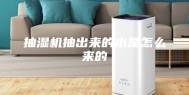抽湿机抽出来的水是怎么来的
