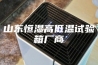 山东恒湿高低温试验箱厂商