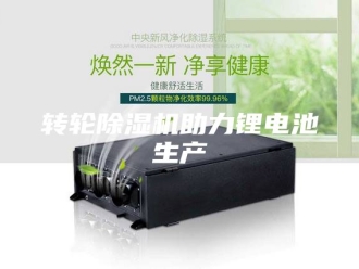 企业新闻转轮除湿机助力锂电池生产