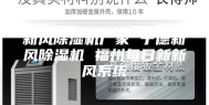 新风除湿机厂家 宁德新风除湿机 福州每日新新风系统
