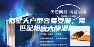 别墅大户型容易受潮，需匹配相应大除湿机