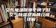 空气除湿器哪个牌子好 空气除湿器品牌介绍【详解】