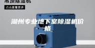 湖州专业地下室除湿机价格