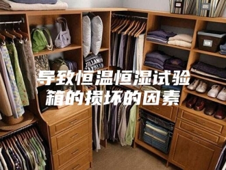 知识百科导致恒温恒湿试验箱的损坏的因素