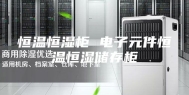 恒温恒湿柜 电子元件恒温恒湿储存柜