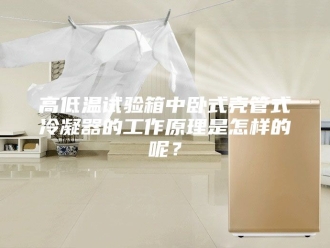 知识百科高低温试验箱中卧式壳管式冷凝器的工作原理是怎样的呢？