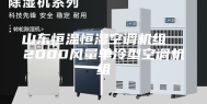 山东恒温恒湿空调机组  2000风量单冷型空调机组