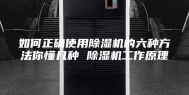 如何正确使用除湿机的六种方法你懂几种 除湿机工作原理