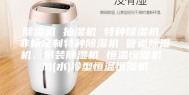 除湿机 抽湿机 特种除湿机 非标定制特种除湿机 管道除湿机、吊装除湿机 恒温恒湿机 风(水)冷型恒温恒湿机