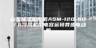 山东除湿机电机ASM-120-60／6冷风机用电容运转异步电动机