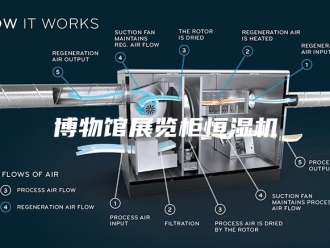 知识百科博物馆展览柜恒湿机