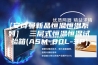 [安诗曼新品恒温恒湿系列]  三层式恒温恒湿试验箱(ASM-80L-3P)