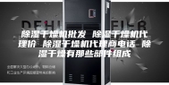除湿干燥机批发 除湿干燥机代理价 除湿干燥机代理商电话 除湿干燥有那些部件组成