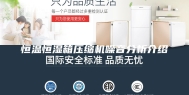 恒温恒湿箱压缩机噪音分析介绍