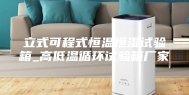 立式可程式恒温恒湿试验箱_高低温循环试验箱厂家