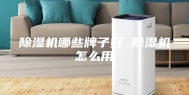除湿机哪些牌子好 除湿机怎么用