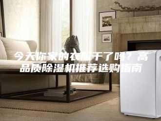常见问题今天你家的衣服干了吗？高品质除湿机推荐选购指南