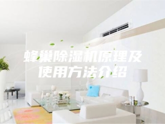 企业新闻蜂巢除湿机原理及使用方法介绍