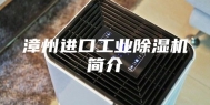 漳州进口工业除湿机简介