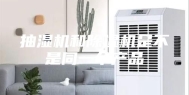 抽湿机和除湿机是不是同一个产品
