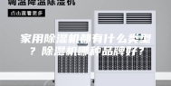 家用除湿机都有什么类型？除湿机哪种品牌好？