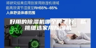 好用的除湿机哪个牌子好，精挑细选家用除湿机