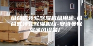 组合式转轮除湿机组用途-组合式转轮除湿机组-安诗曼除湿通风设备厂