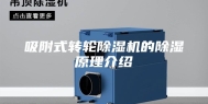 吸附式转轮除湿机的除湿原理介绍
