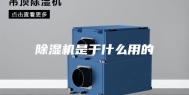 除湿机是干什么用的
