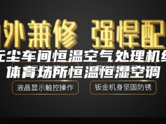 常见问题无尘车间恒温空气处理机组体育场所恒温恒湿空调