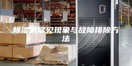 除湿机常见现象与故障排除方法