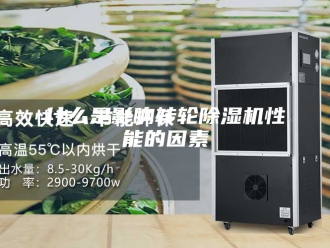 常见问题什么是影响转轮除湿机性能的因素