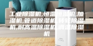 工业除湿机,恒温恒湿机,加湿机,管道除湿机,转轮除湿机,耐高温除湿机,调温除湿机