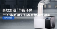 广东低温／低湿型恒温恒湿机