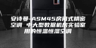 安诗曼-ASM45房间式精密空调 中大型数据机房实验室用的恒温恒湿空调