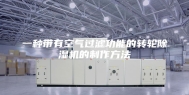 一种带有空气过滤功能的转轮除湿机的制作方法