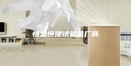 恒温恒湿试验箱厂商